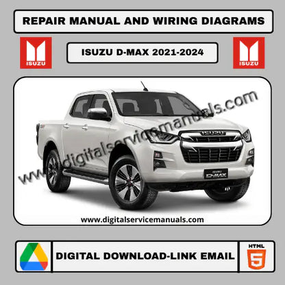 Official Digital Repair Manual Isuzu D-MAX (2021-2024): The complete interactive digital workshop manual and manual de servicio for all models. This digital repair manual includes all systems and is essential for every professional