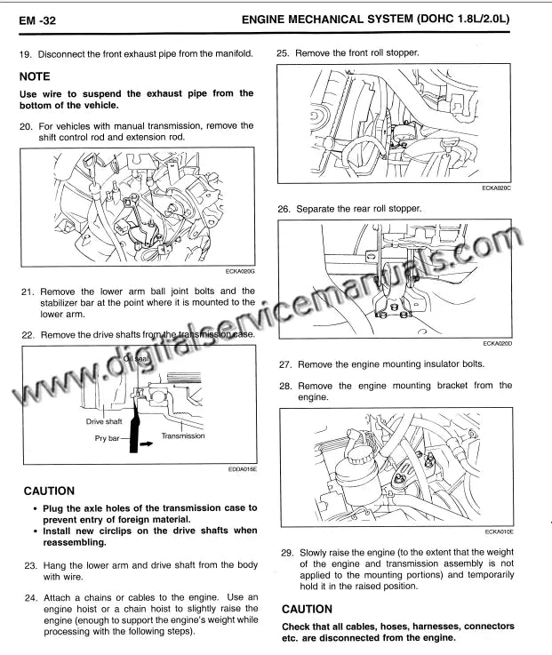 Repair Manual And Wiring Diagram Hyundai Elantra (1992-2015)