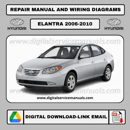 Repair Manual And Wiring Diagram Hyundai Elantra (1992-2015)