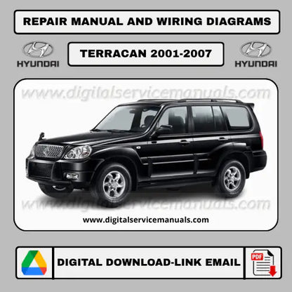 Workshop Manual And Wiring Hyundai Terracan (2001-2007)