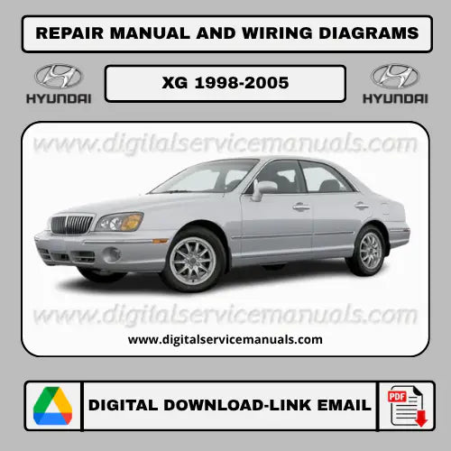 Workshop Manual Hyundai XG 250/300/350 (1998-2005)