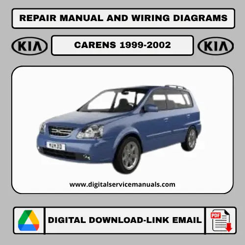 Repair Manual and Wiring Diagrams Kia Carens 1999-2012 PDF