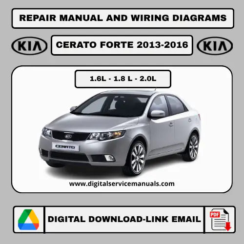 Repair Manual and Wiring Diagrams Kia Cerato Forte (2009-2018)