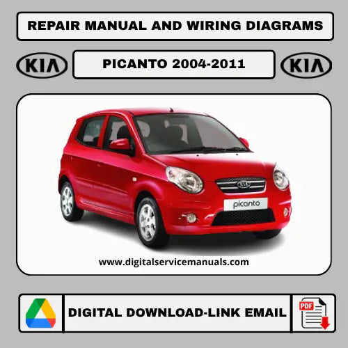 Repair Manual and Wiring Diagrams Kia Picanto (2004-2017)