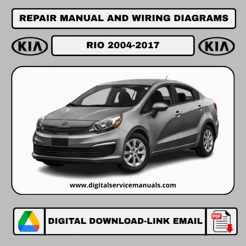 Service Manual and Wiring Diagrams Kia Rio (2004-2017)