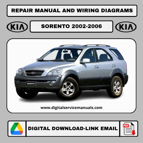 Repair Manual and Wiring Diagrams Kia Sorento (2002-2009)