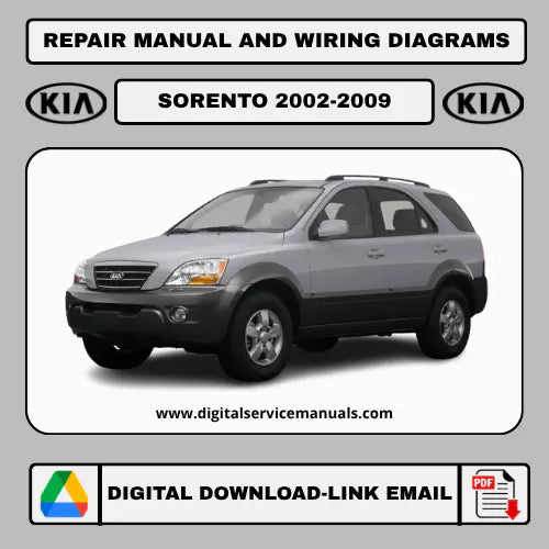 Repair Manual and Wiring Diagrams Kia Sorento (2002-2009)