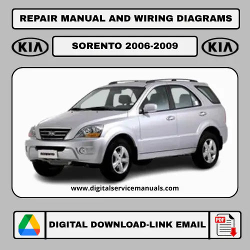 Repair Manual and Wiring Diagrams Kia Sorento (2002-2009)