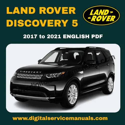 PDF format 2017-2021 Land Rover Discovery 5 factory repair service digital manual for Windows.