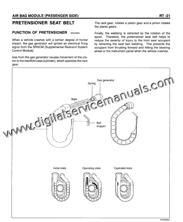 Workshop Manual Hyundai XG 250/300/350 (1998-2005)