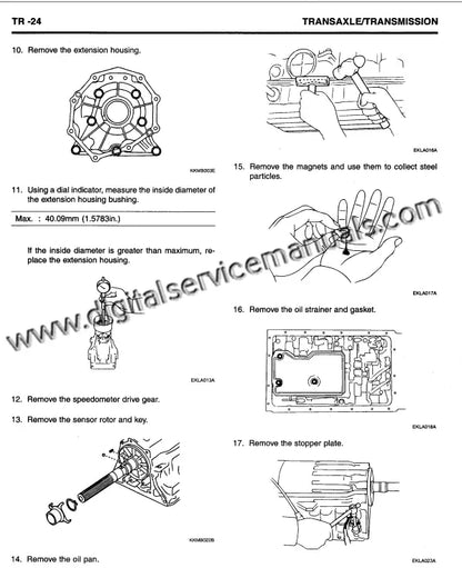 Workshop Manual And Wiring Hyundai Terracan (2001-2007)