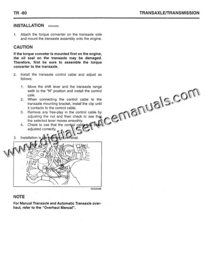 Repair Manual And Wiring Diagram Hyundai Trajet (1999-2003)